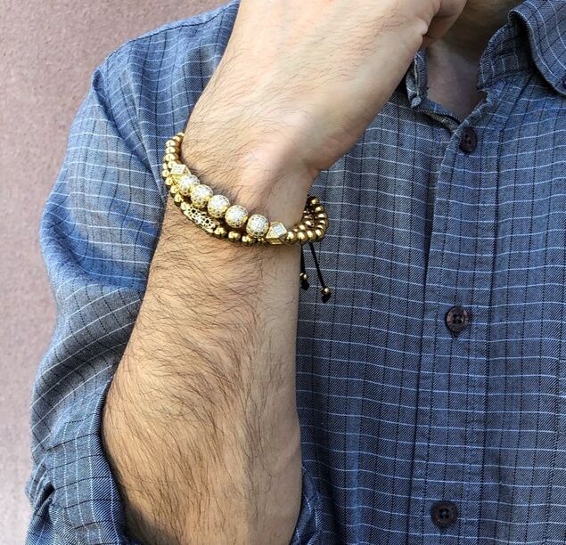 Curb Chain Bracelet in 18K Yellow Gold, 8mm | David Yurman
