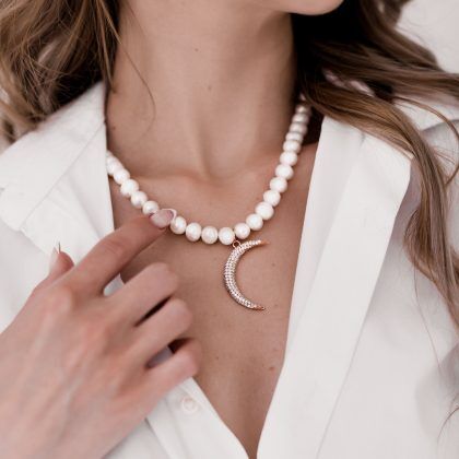 Luxury pearl clearance necklace