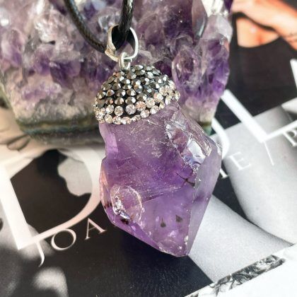 Amethyst Necklace for Men